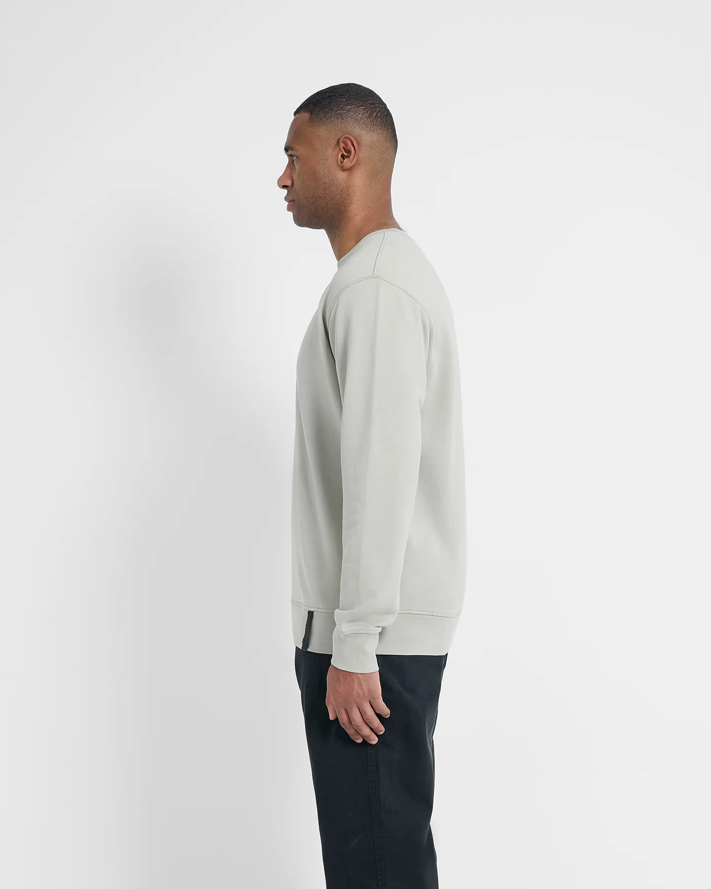 Left Hand Core Crew Sweat Stone - Image 4