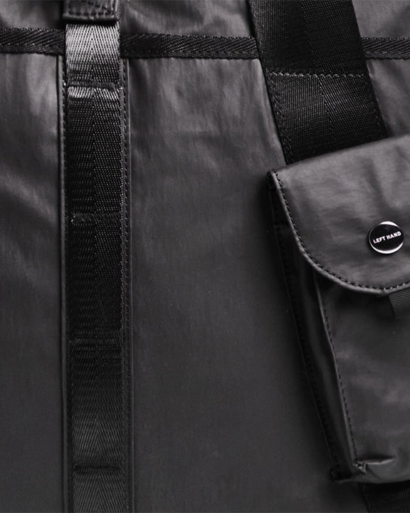 Left Hand Utility Tote Bag Black - Image 3